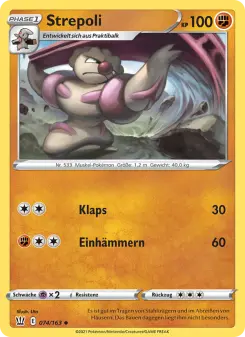 Pokémon-Karte Strepoli 074/163