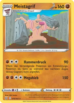 Pokémon-Karte Meistagrif 075/163