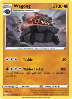 Pokémon-Karte Wagong 079/163