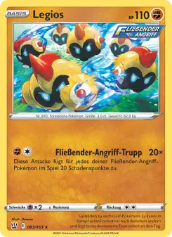 Pokémon-Karte Legios 083/163