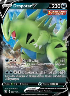 Pokémon-Karte Despotar V 097/163