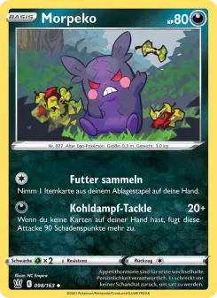 Pokémon-Karte Morpeko 098/163