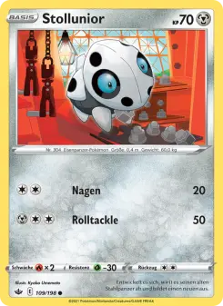 Pokémon-Karte Stollunior 109/198
