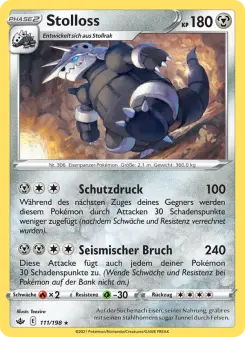Pokémon-Karte Stolloss 111/198