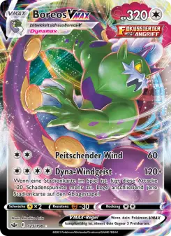 Pokémon-Karte Boreos VMAX 125/198