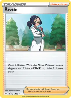 Pokémon-Karte Ärztin 134/198