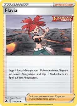 Pokémon-Karte Flavia 139/198