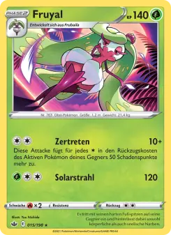 Pokémon-Karte Fruyal 015/198