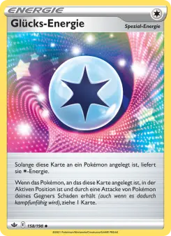 Pokémon-Karte Glücks-Energie 158/198
