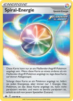 Pokémon-Karte Spiral-Energie 159/198