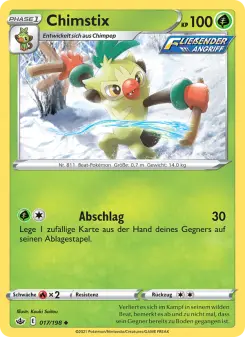 Pokémon-Karte Chimstix 017/198