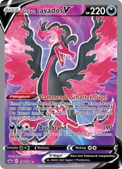 Pokémon-Karte Galar-Lavados V 176/198