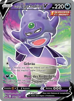 Pokémon-Karte Galar-Laschoking V 178/198