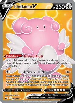 Pokémon-Karte Heiteira V 182/198
