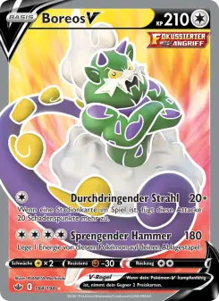 Pokémon-Karte Boreos V 184/198