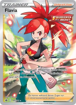 Pokémon-Karte Flavia 191/198