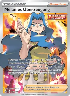 Pokémon-Karte Melanies Überzeugung 193/198