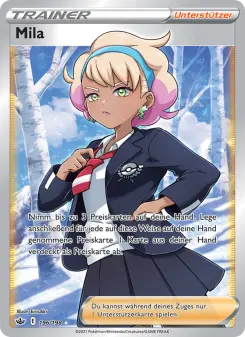 Pokémon-Karte Mila 196/198