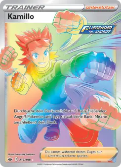Pokémon-Karte Kamillo 212/198