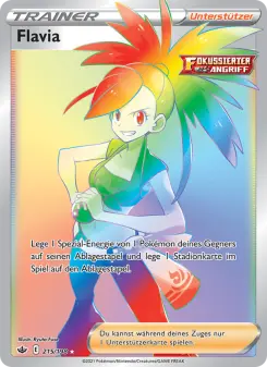 Pokémon-Karte Flavia 215/198