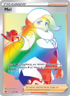 Pokémon-Karte Mel 218/198