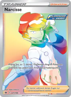 Pokémon-Karte Narcisse 221/198