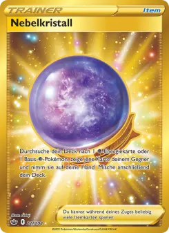 Pokémon-Karte Nebelkristall 227/198