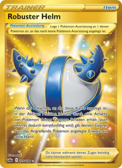 Pokémon-Karte Robuster Helm 228/198