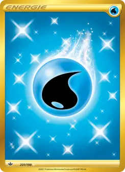 Pokémon-Karte Wasser-Energie 231/198