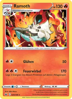 Pokémon-Karte Ramoth 024/198