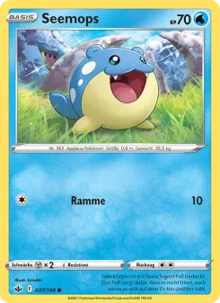 Pokémon-Karte Seemops 037/198