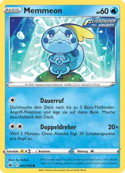 Pokémon-Karte Memmeon 041/198
