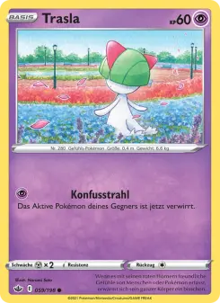 Pokémon-Karte Trasla 059/198