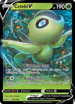 Pokémon-Karte Celebi V 007/198