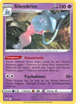 Pokémon-Karte Silembrim 073/198