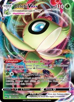 Pokémon-Karte Celebi VMAX 008/198