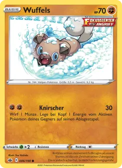 Pokémon-Karte Wuffels 086/198