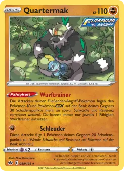 Pokémon-Karte Quartermak 088/198