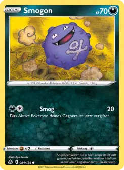 Pokémon-Karte Smogon 094/198