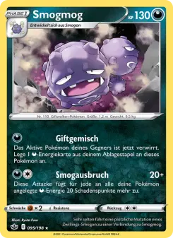 Pokémon-Karte Smogmog 095/198