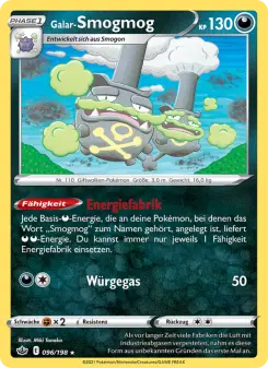 Pokémon-Karte Galar-Smogmog 096/198