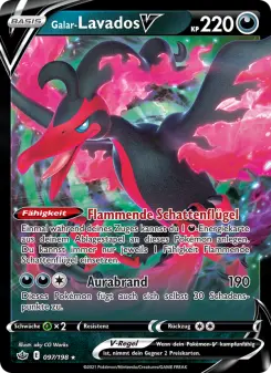Pokémon-Karte Galar-Lavados V 097/198