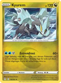 Pokémon-Karte Kyurem 116/203