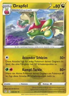 Pokémon-Karte Drapfel 120/203