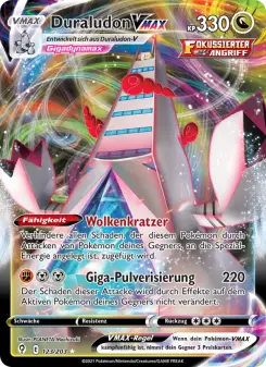 Pokémon-Karte Duraludon VMAX 123/203