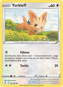 Pokémon-Karte Yorkleff 133/203