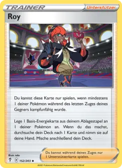 Pokémon-Karte Roy 152/203