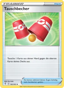 Pokémon-Karte Tauschbecher 162/203