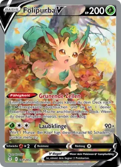 Pokémon-Karte Folipurba V 167/203