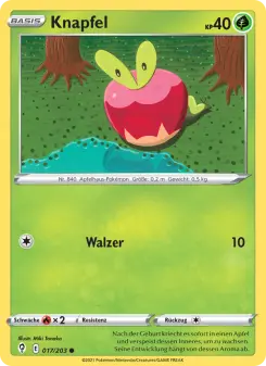 Pokémon-Karte Knapfel 017/203